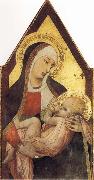 Ambrogio Lorenzetti Nursing Madonna Sweden oil painting artist